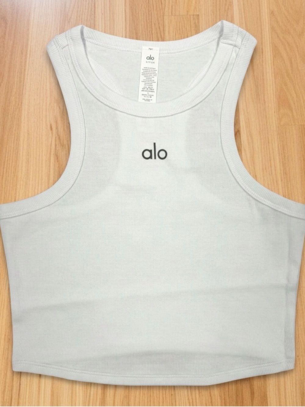 ALO Yoga Aspire White Tank